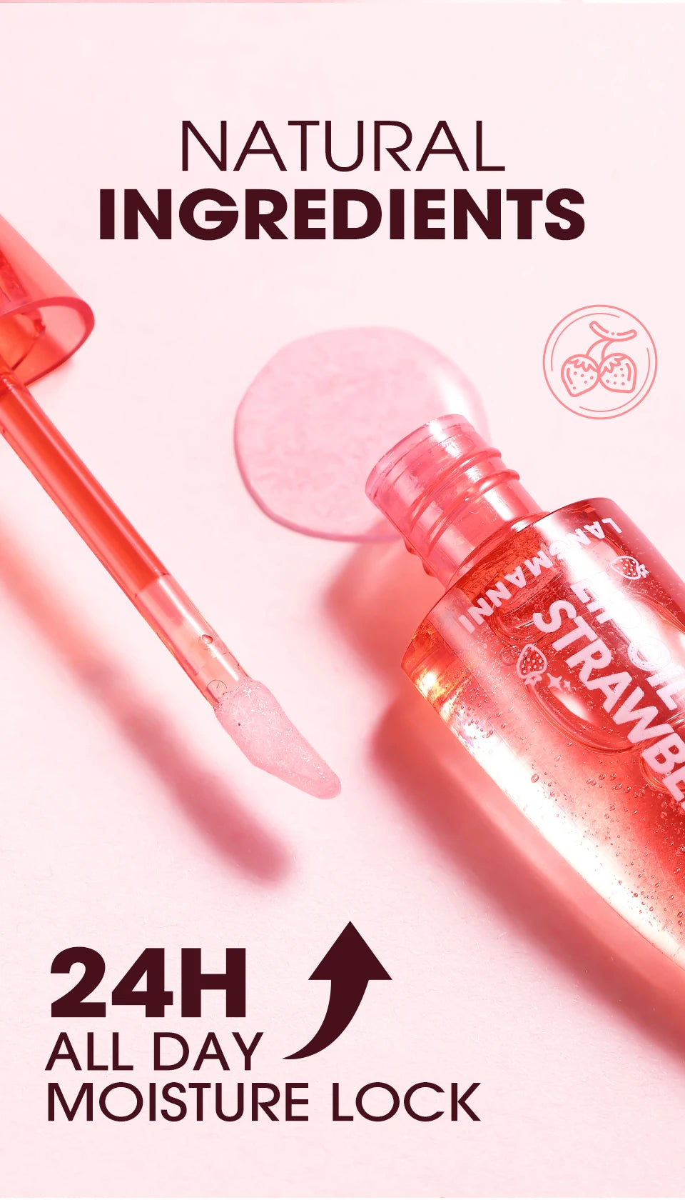Aloe Vera Color-Changing Lip Gloss | Temperature-Sensitive, Moisturizing & Hydrating Formula | Nourishing Lip Tint for Soft Lips