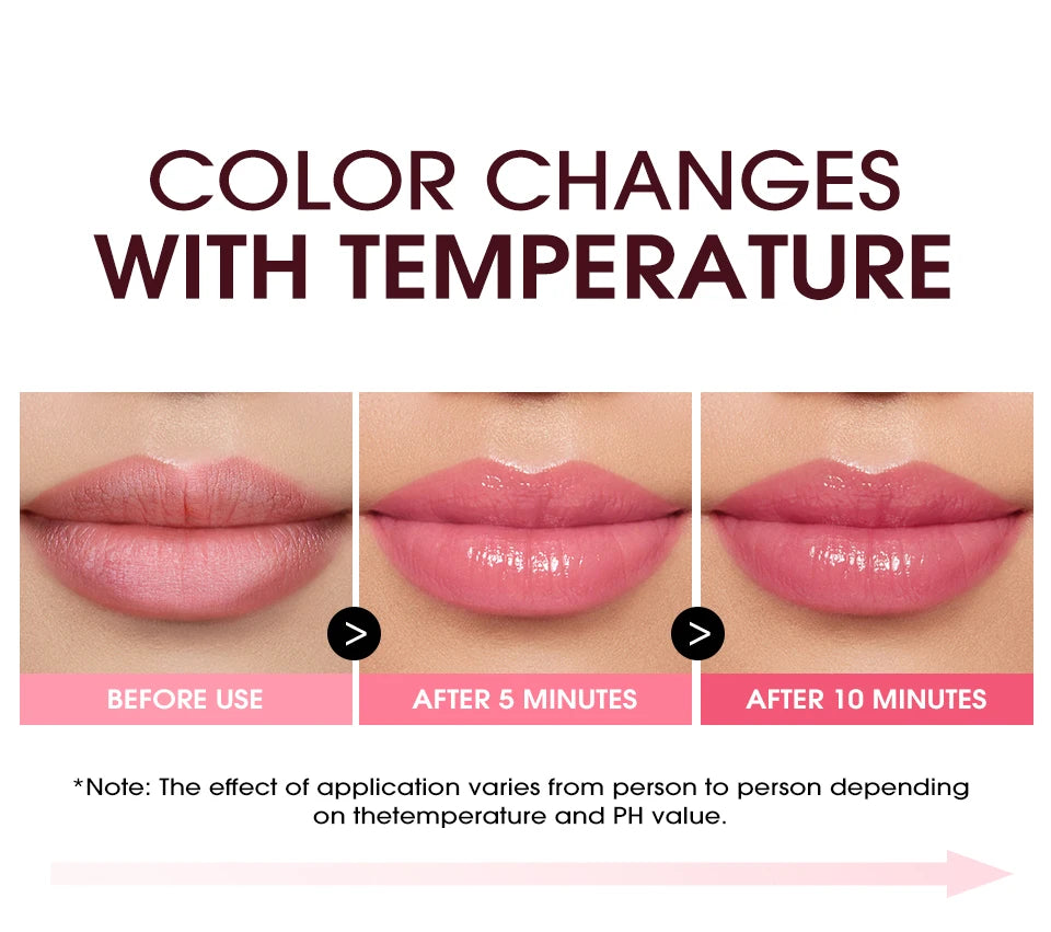 Aloe Vera Color-Changing Lip Gloss | Temperature-Sensitive, Moisturizing & Hydrating Formula | Nourishing Lip Tint for Soft Lips