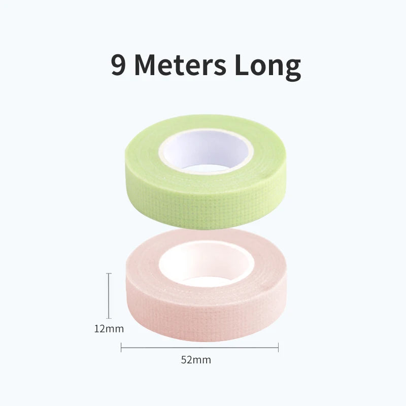 4pcs/set PE Material Breathable Eyelash Extension Tapes Non-woven Anti-allergy Eye Pads Professional Makeup Eye Lash Tape Tools