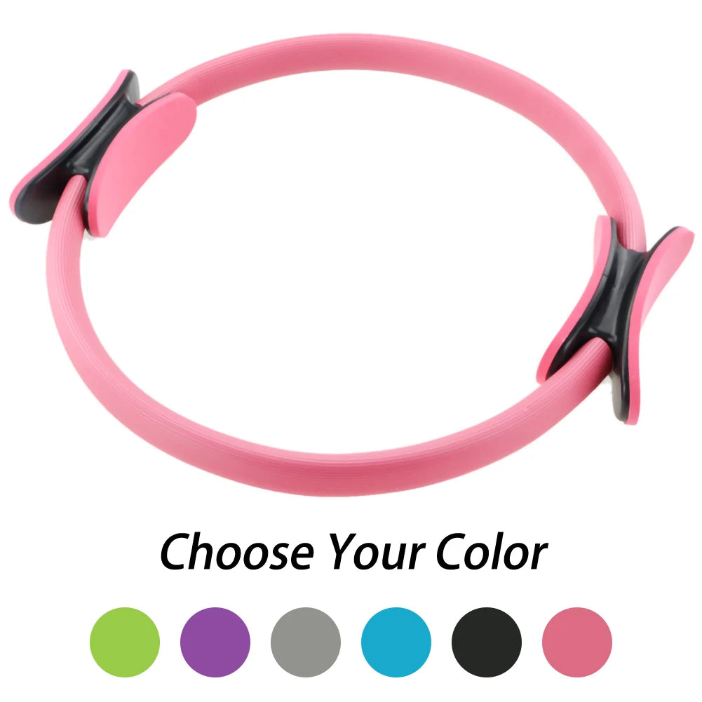 Yoga Pilates Ring Open Back Thin Leg Beginner Fitness Equipment Trainer Body Shaping Pilates Magic Circles Yoga Wheel Accessorie