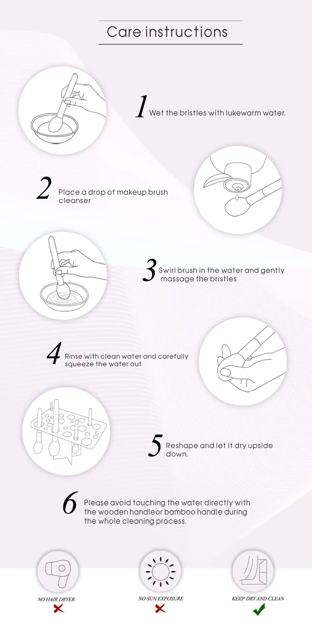 Jessup Makeup Brushes Set Professional Natural-Synthetic Hair Makeup Brush Foundation Powder Contour Eyeshadow 15-25pcs