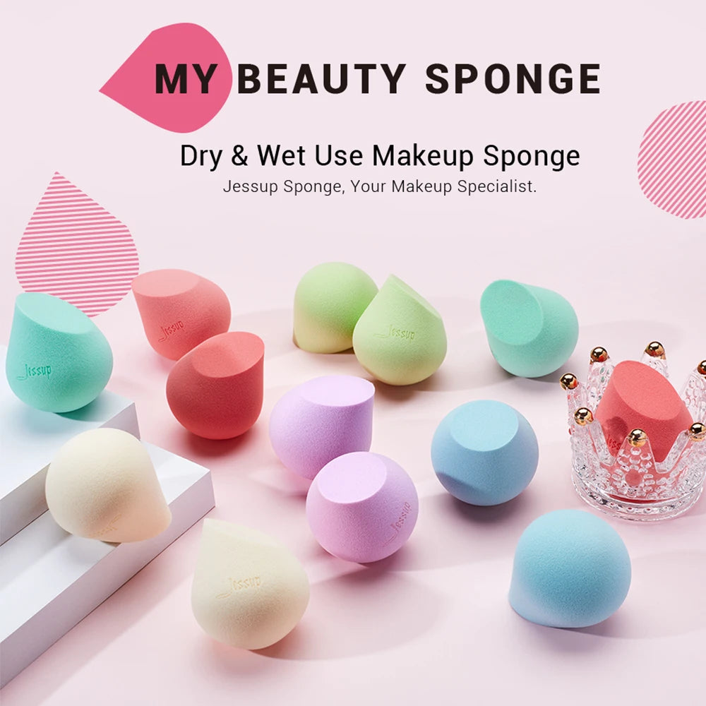 Jessup Makeup Brushes Set Professional Natural-Synthetic Hair Makeup Brush Foundation Powder Contour Eyeshadow 15-25pcs
