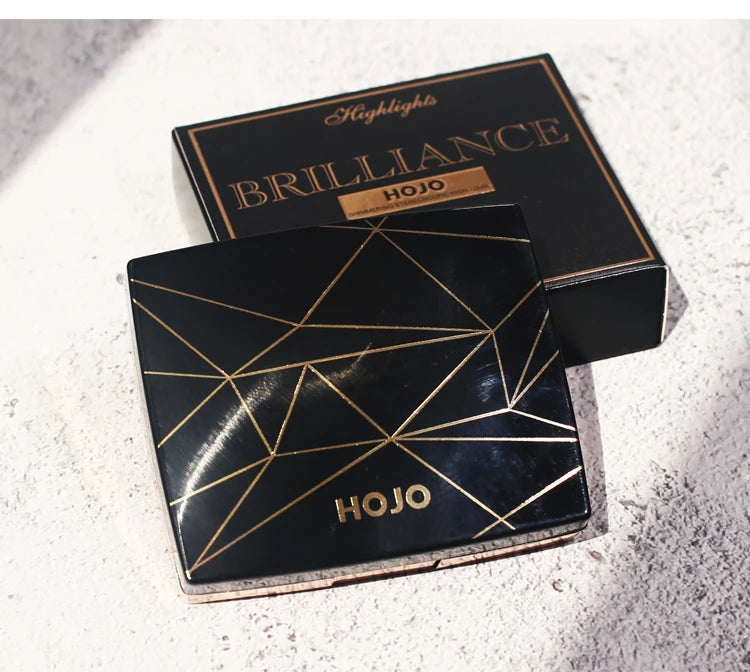GUICAMI  New Highlighter Makeup Shimmer Powder Highlighter Palette Base Illuminator Highlight Face Contour Golden Bronzer