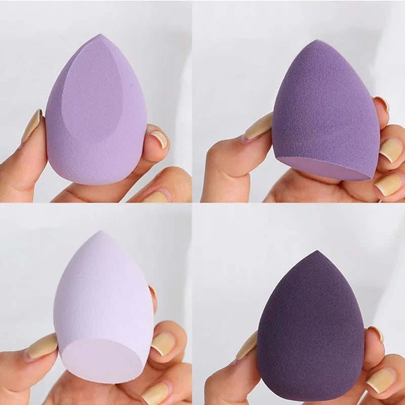 4pcs/8pcs Makeup Sponge Set Cosmetic Blender Beauty Puff Foundation Powder Concealer Cream Soft Sponges Women Face Make Up Tools