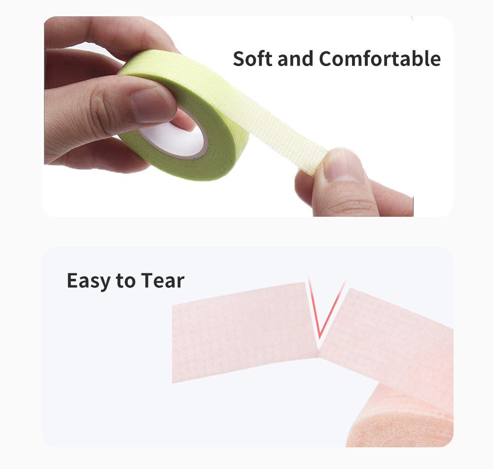 4pcs/set PE Material Breathable Eyelash Extension Tapes Non-woven Anti-allergy Eye Pads Professional Makeup Eye Lash Tape Tools