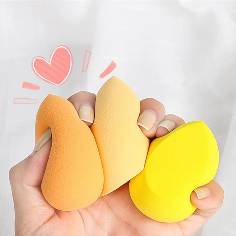 4pcs/8pcs Makeup Sponge Set Cosmetic Blender Beauty Puff Foundation Powder Concealer Cream Soft Sponges Women Face Make Up Tools
