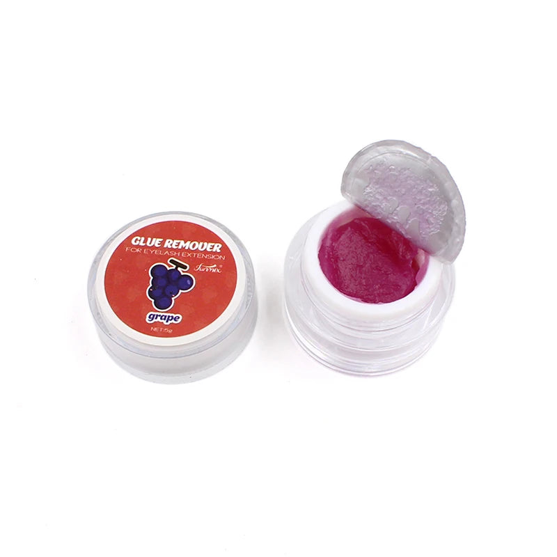 Fruit Flavour Eyelashes Glue Remover Cream Zero Stimulation Fragrancy Smell Quick Removing Eyelash Extensions Adhesive Makeup