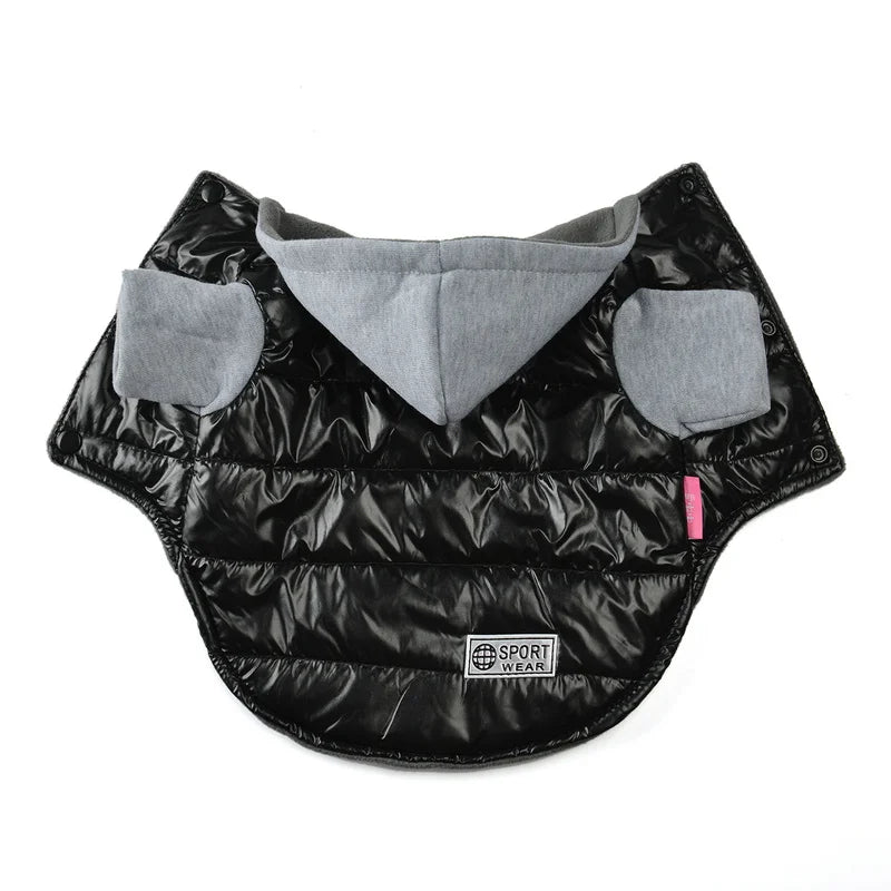 Waterproof Winter Pet Clothes For Small Dogs Thick Warm Puppy Cat Dog Jacket Coat Chihuahua French Bulldog Clothes With Hood