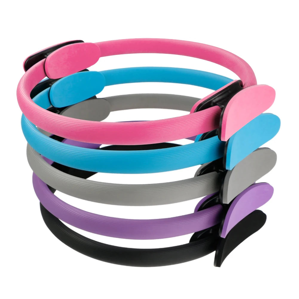 Yoga Pilates Ring Open Back Thin Leg Beginner Fitness Equipment Trainer Body Shaping Pilates Magic Circles Yoga Wheel Accessorie