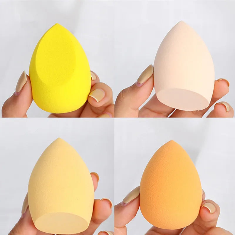 4pcs/8pcs Makeup Sponge Set Cosmetic Blender Beauty Puff Foundation Powder Concealer Cream Soft Sponges Women Face Make Up Tools