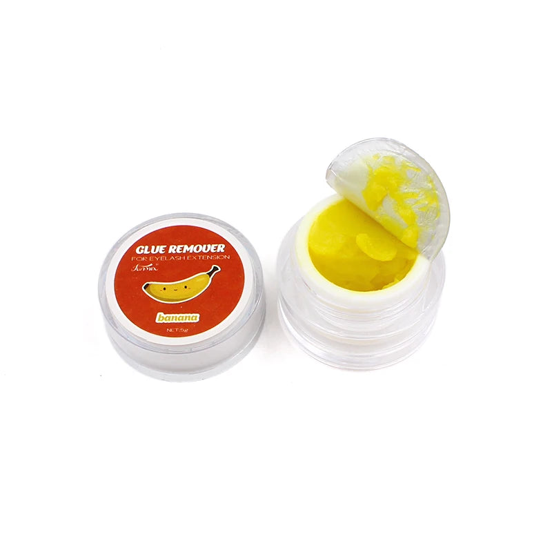 Fruit Flavour Eyelashes Glue Remover Cream Zero Stimulation Fragrancy Smell Quick Removing Eyelash Extensions Adhesive Makeup