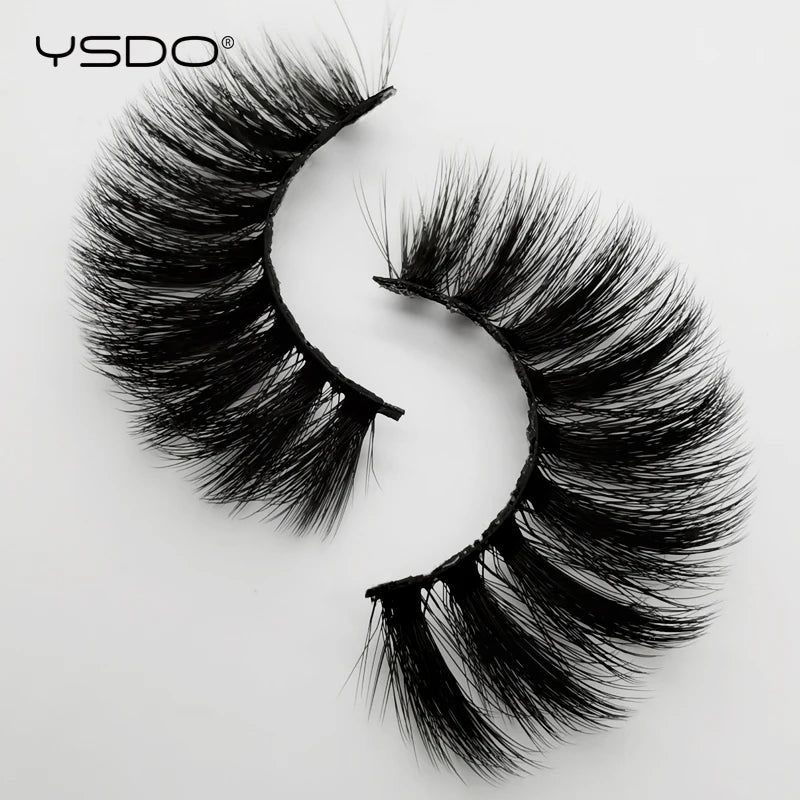 YSDO 5 pairs eyelashes makeup mink strip lashes dramatic eyelashes faux cils natural false eyelashes extension 3d mink eyelashes