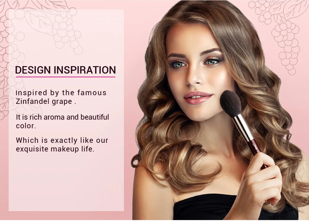 Jessup Makeup Brushes Set Professional Natural-Synthetic Hair Makeup Brush Foundation Powder Contour Eyeshadow 15-25pcs