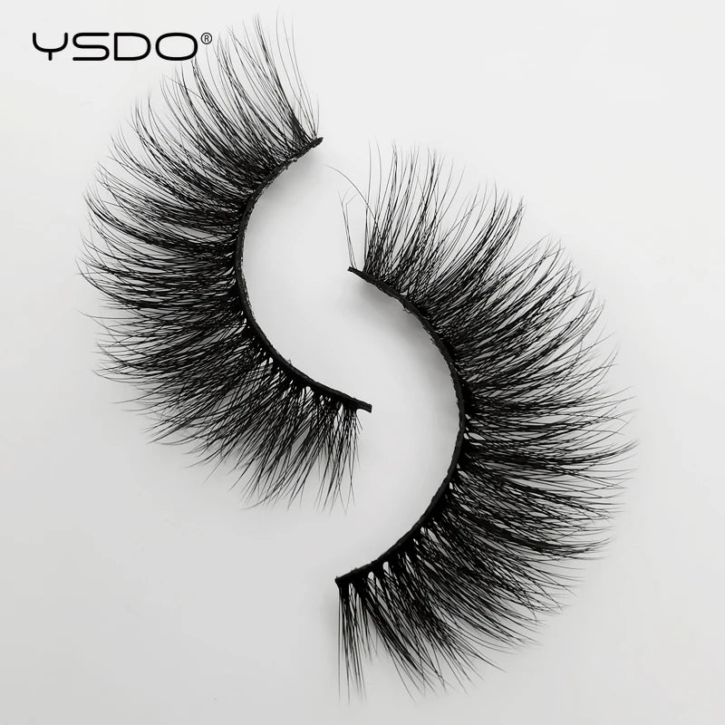 YSDO 5 pairs eyelashes makeup mink strip lashes dramatic eyelashes faux cils natural false eyelashes extension 3d mink eyelashes