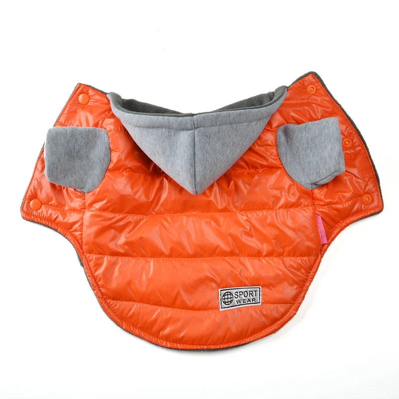 Waterproof Winter Pet Clothes For Small Dogs Thick Warm Puppy Cat Dog Jacket Coat Chihuahua French Bulldog Clothes With Hood