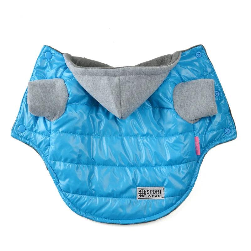 Waterproof Winter Pet Clothes For Small Dogs Thick Warm Puppy Cat Dog Jacket Coat Chihuahua French Bulldog Clothes With Hood