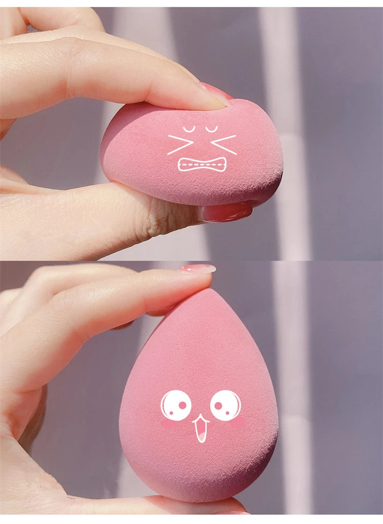 4pcs/8pcs Makeup Sponge Set Cosmetic Blender Beauty Puff Foundation Powder Concealer Cream Soft Sponges Women Face Make Up Tools