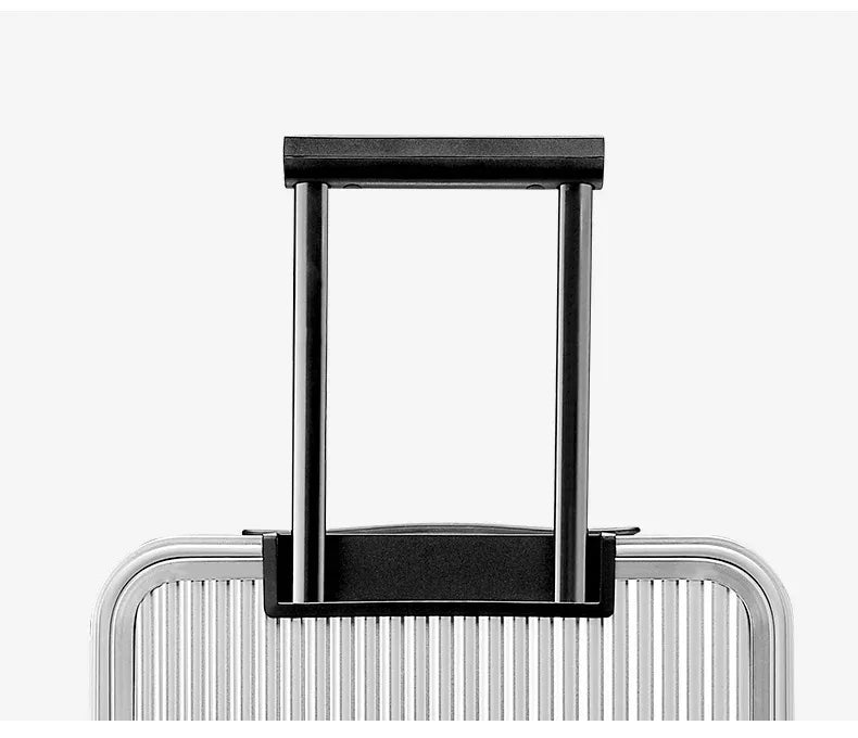 kmikli 100% All Aluminum travel rolling luggage new luxury fashion suitcase spinner carry on trolley case 16/20/24 inch