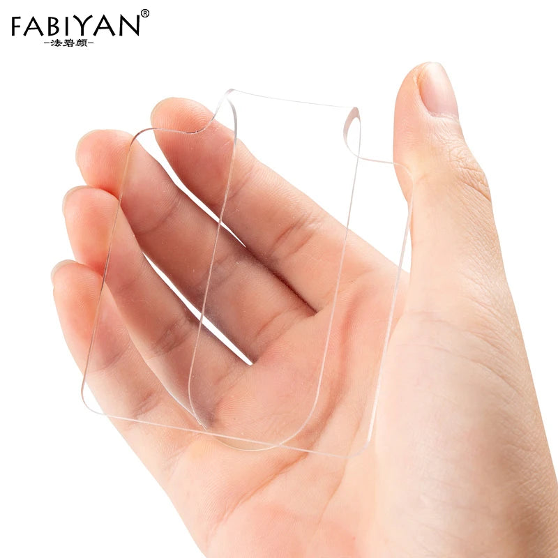 Makeup Palette Acrylic Clear Nail Art Manicure Polish Gel Foundation Eyeshadow DIY Mixing Pigment Painting Water Color Tool