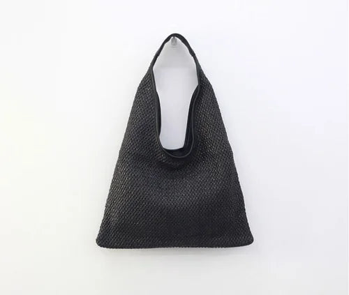 Fashion Rattan Women Shoulder Bags Wicker Woven Straw Bag Designer Handbags Large Capacity Tote Casaul Female Summer Beach Purse