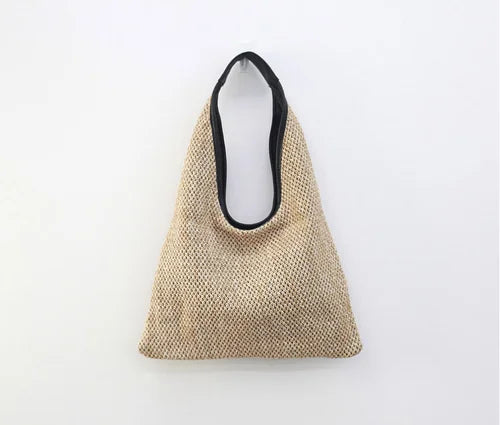 Fashion Rattan Women Shoulder Bags Wicker Woven Straw Bag Designer Handbags Large Capacity Tote Casaul Female Summer Beach Purse