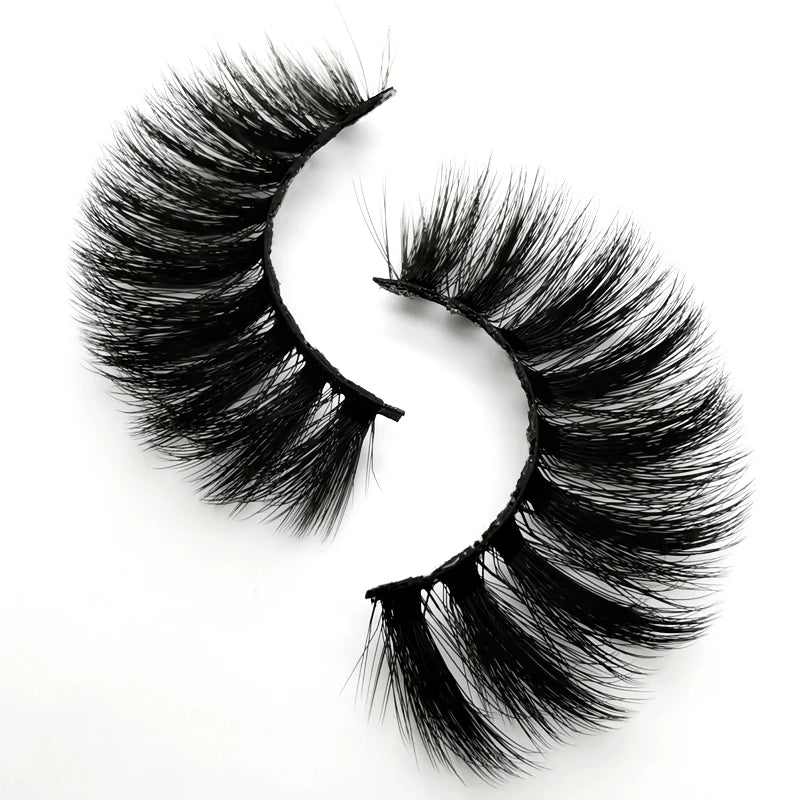 YSDO 3/5 Pairs 3D Mink False EyeLashes Winged Lashes Thick EyeLashes Makeup Fake EyeLashes Volume Lash Dramatic Mink EyeLashes