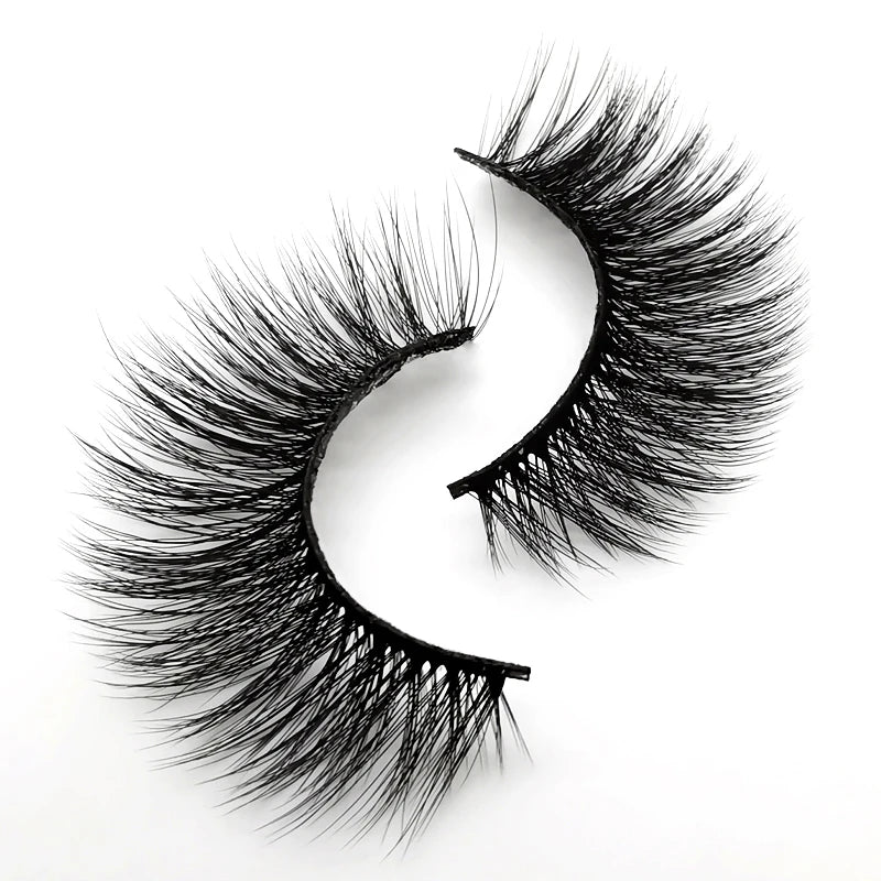 YSDO 3/5 Pairs 3D Mink False EyeLashes Winged Lashes Thick EyeLashes Makeup Fake EyeLashes Volume Lash Dramatic Mink EyeLashes