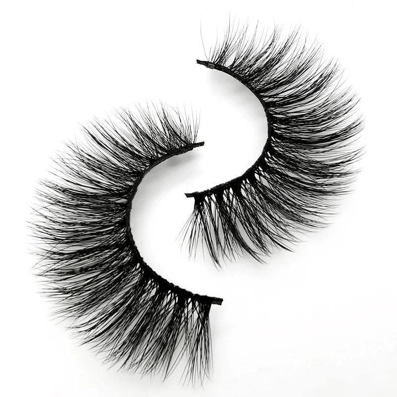 YSDO 3/5 Pairs 3D Mink False EyeLashes Winged Lashes Thick EyeLashes Makeup Fake EyeLashes Volume Lash Dramatic Mink EyeLashes