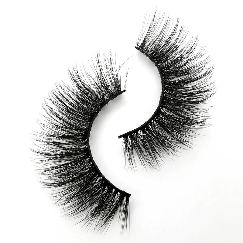 YSDO 3/5 Pairs 3D Mink False EyeLashes Winged Lashes Thick EyeLashes Makeup Fake EyeLashes Volume Lash Dramatic Mink EyeLashes