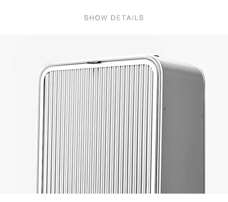 kmikli 100% All Aluminum travel rolling luggage new luxury fashion suitcase spinner carry on trolley case 16/20/24 inch