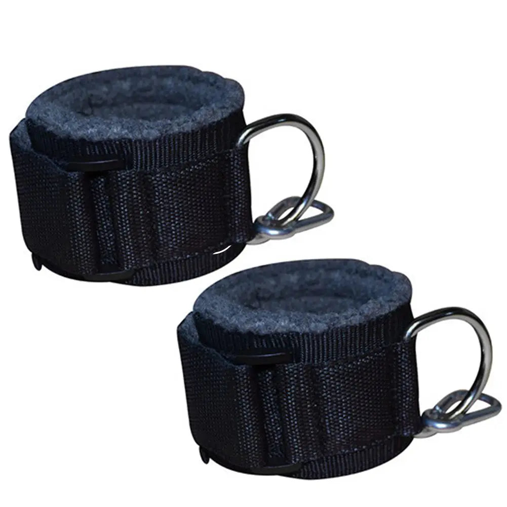 2pc Fitness Resistance Band Ankle Strap Cuffs Cable-Machine Musculation Leg Hip Workout Training Bodybuilding Gym Equipment