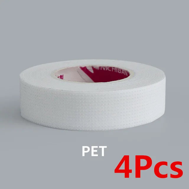 4pcs/set PE Material Breathable Eyelash Extension Tapes Non-woven Anti-allergy Eye Pads Professional Makeup Eye Lash Tape Tools