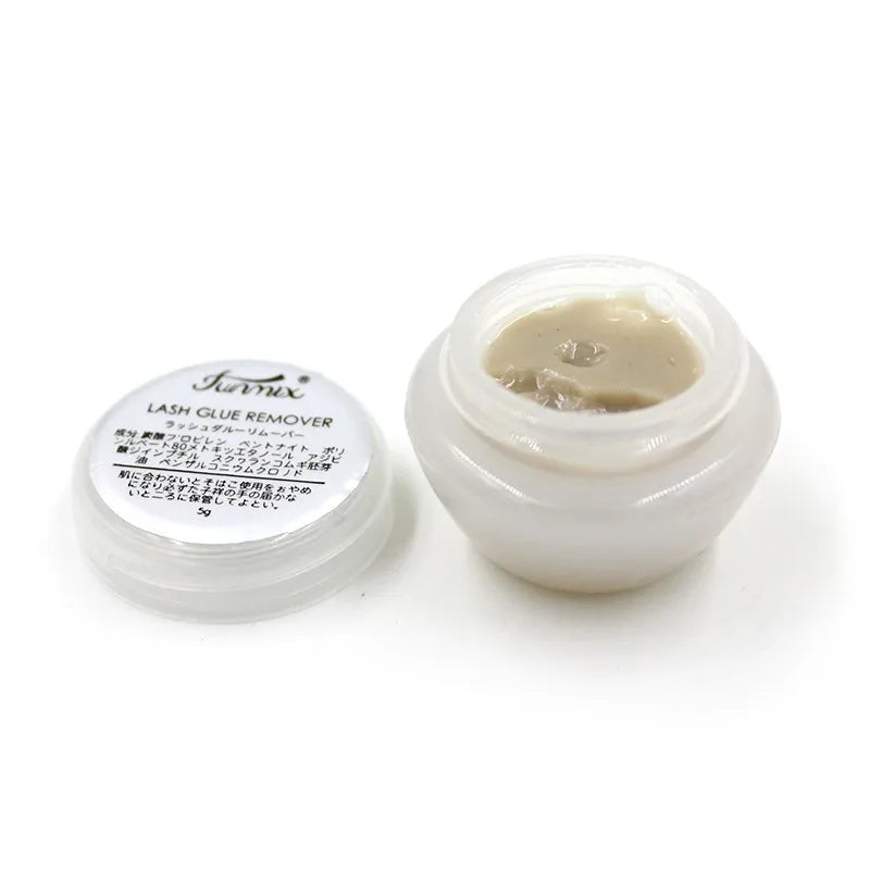 Fruit Flavour Eyelashes Glue Remover Cream Zero Stimulation Fragrancy Smell Quick Removing Eyelash Extensions Adhesive Makeup