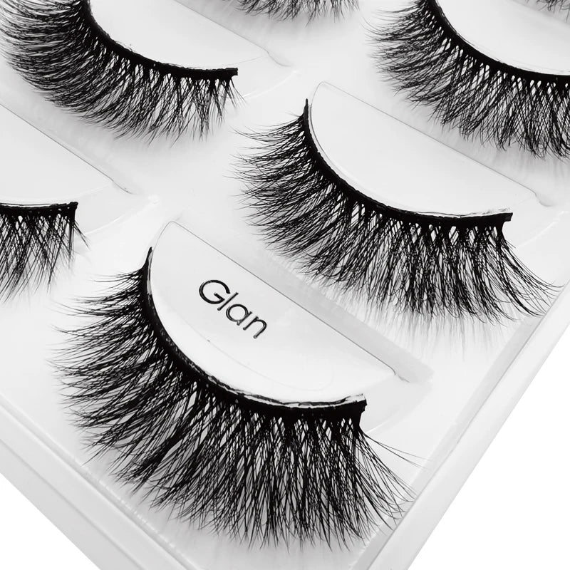 YSDO 5 pairs eyelashes makeup mink strip lashes dramatic eyelashes faux cils natural false eyelashes extension 3d mink eyelashes