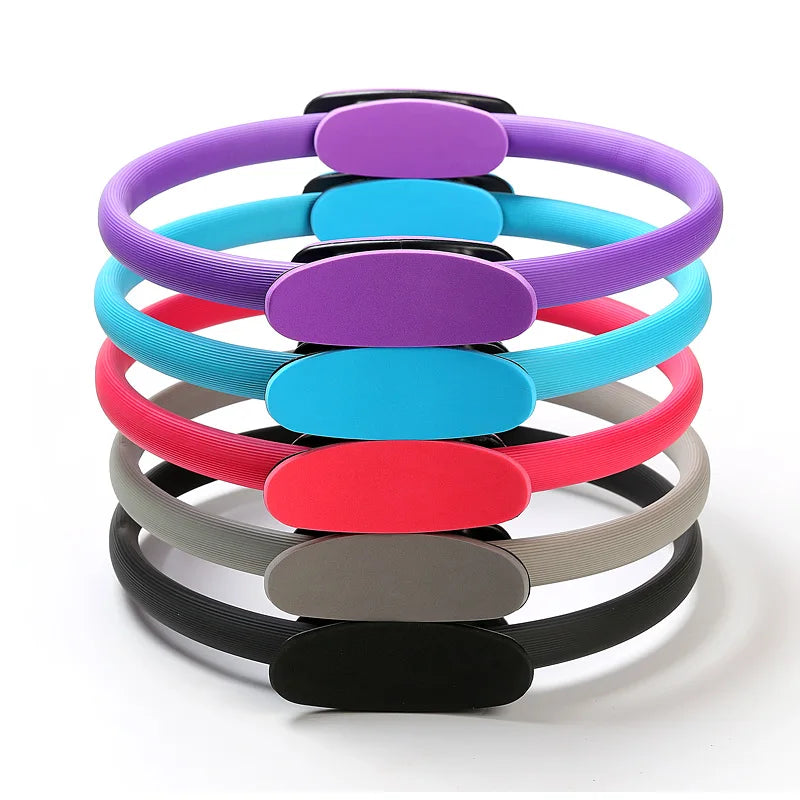Yoga Pilates Ring Open Back Thin Leg Beginner Fitness Equipment Trainer Body Shaping Pilates Magic Circles Yoga Wheel Accessorie