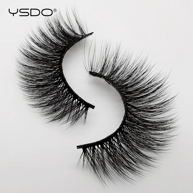 YSDO 5 pairs eyelashes makeup mink strip lashes dramatic eyelashes faux cils natural false eyelashes extension 3d mink eyelashes