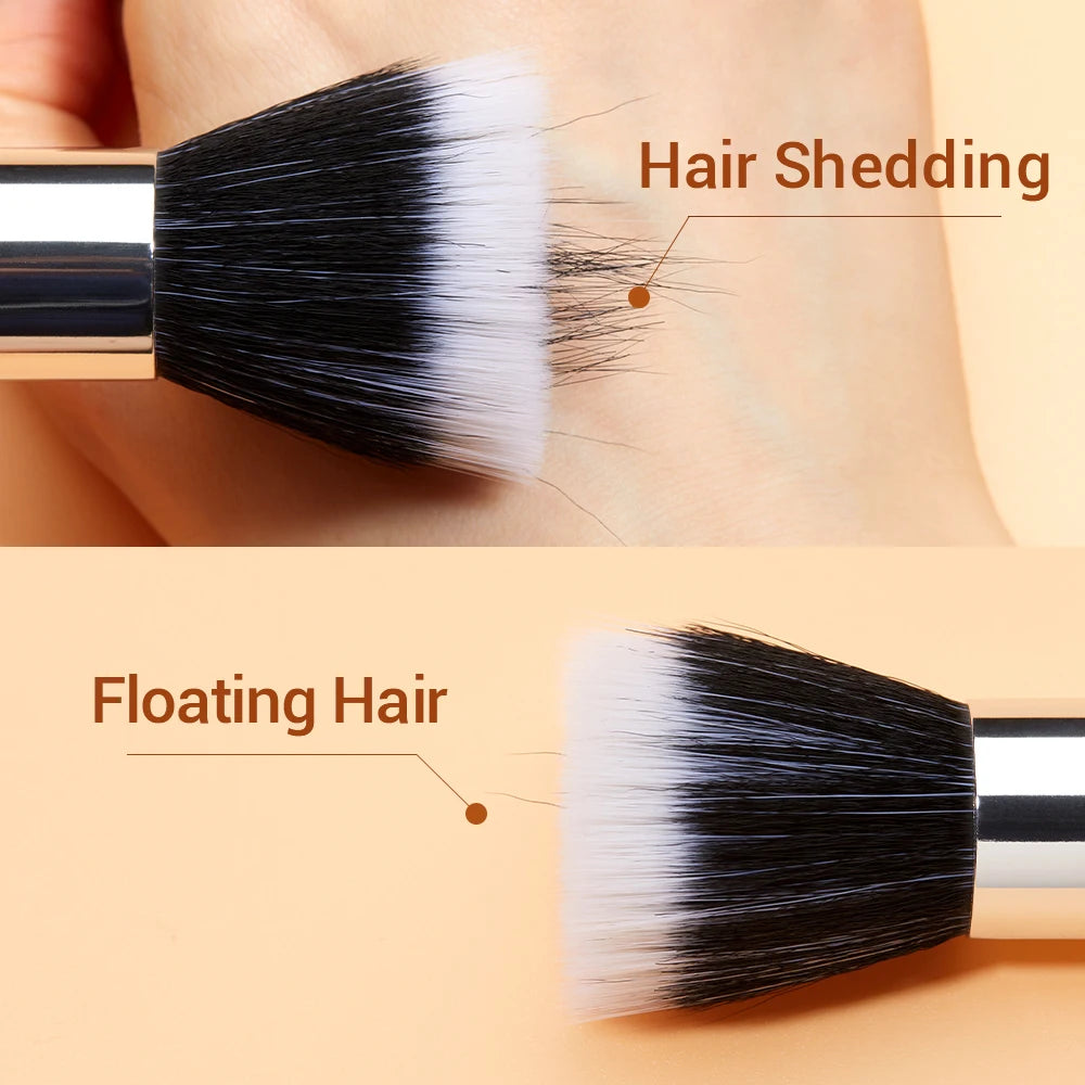 Jessup Makeup Brushes Set Professional Natural-Synthetic Hair Makeup Brush Foundation Powder Contour Eyeshadow 15-25pcs