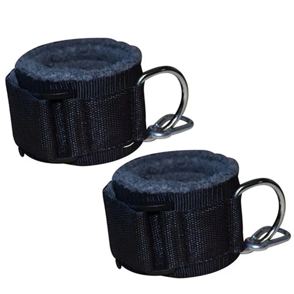 2pc Fitness Resistance Band Ankle Strap Cuffs Cable-Machine Musculation Leg Hip Workout Training Bodybuilding Gym Equipment