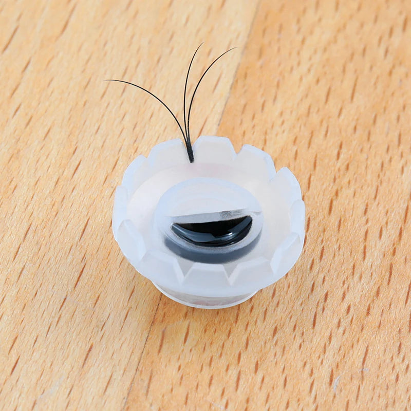 Disposable Eyelashes Blossom cup eyelashes glue holder plastic Stand Quick Flowering For Eyelashes Extension Makeup Tools