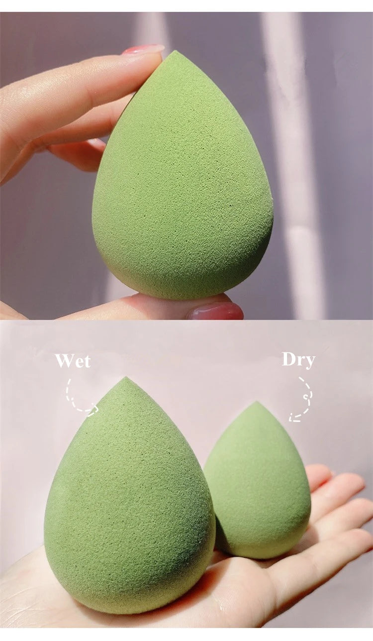 4pcs/8pcs Makeup Sponge Set Cosmetic Blender Beauty Puff Foundation Powder Concealer Cream Soft Sponges Women Face Make Up Tools