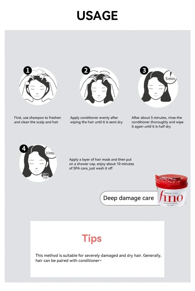 Original Repairing Hair Mask Shampoo Conditioner Hair Deeply Nourish Improve Damaged Frizz Hair Soft Flowing Hair Care