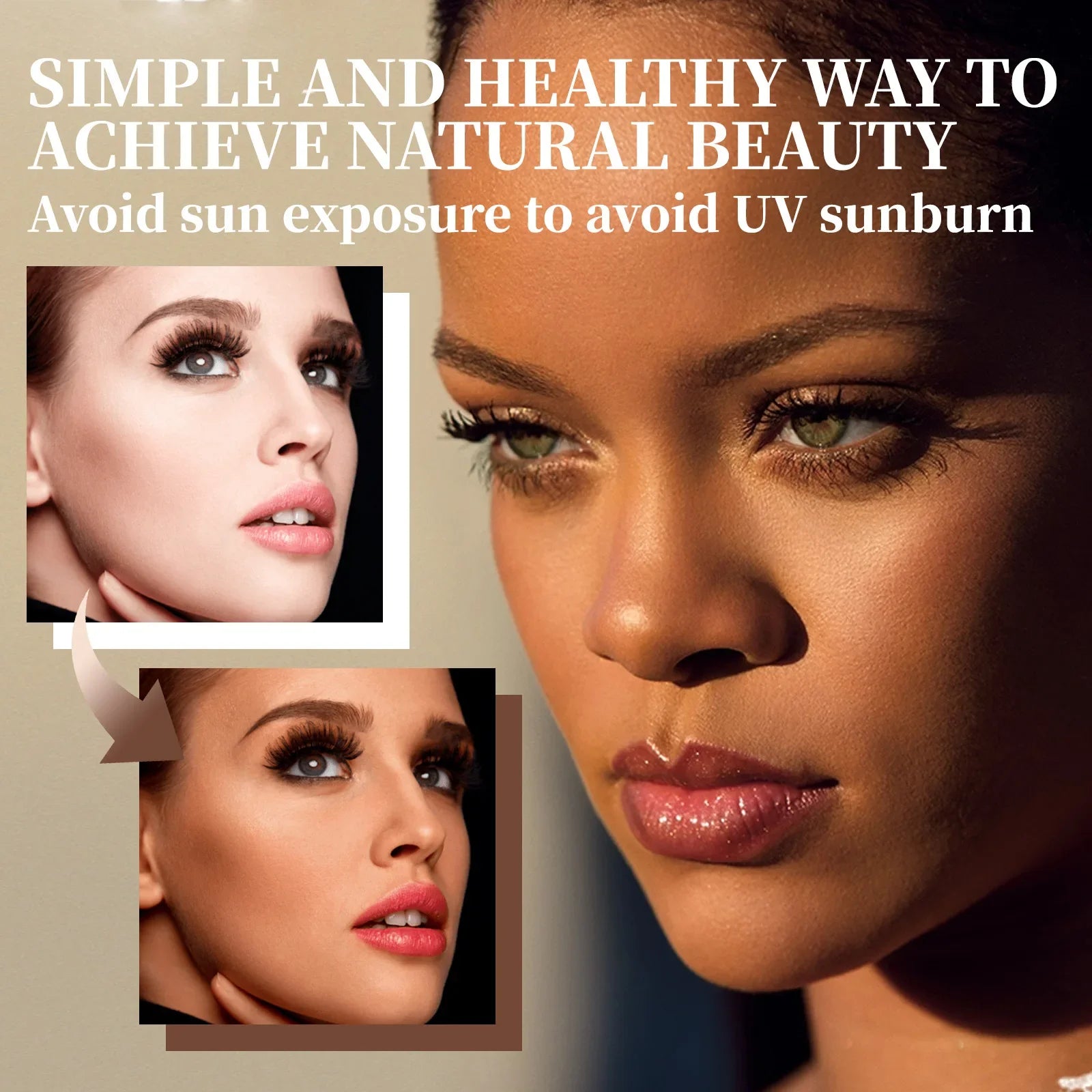 Fake Tan Peptide Serums Liquid Bronze Dark Self Tanning Serum Drops Summer Face Body Bronzing Essence Moisturizing Firming Skin