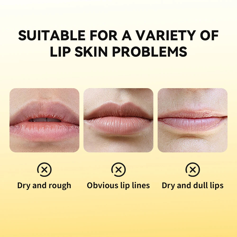 Honey Lip Hydrating Lip Balm & Mask 12hrs Long-lasting Moisture Butter Propolis Lipcerin Gentle Dispenser Exfoliation Twist Kore