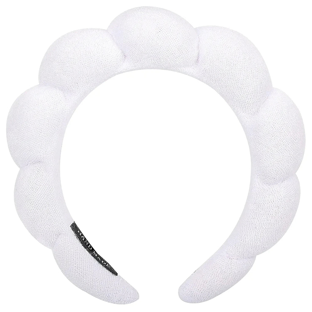 Spa Headband & Wristband for Face Wash 1 Set of skincare headband for face wash, facial mask and skincare