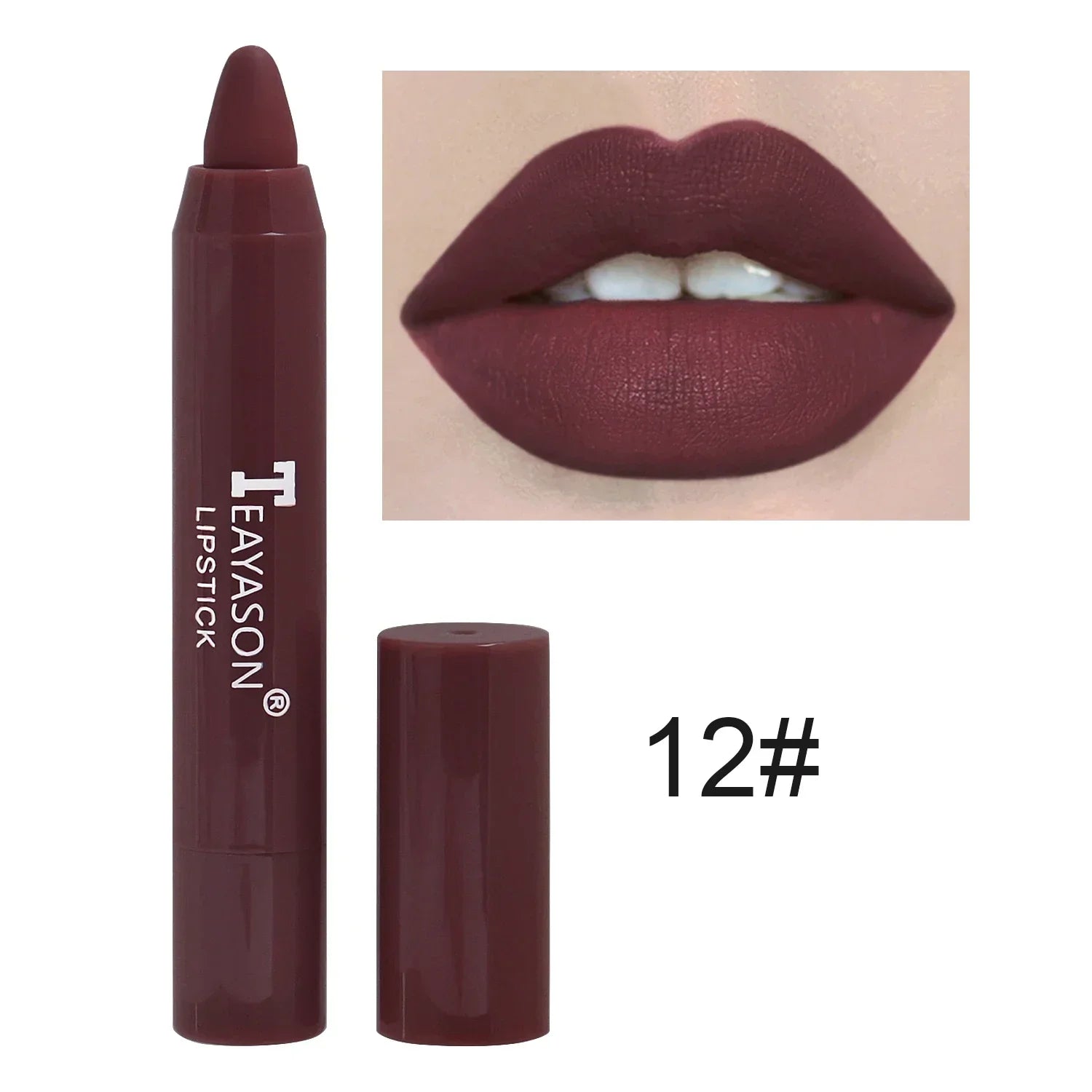 Waterproof Lipliner Pencil Matte Velvet Lip Liner Pen Outline Lip Shape Lipstick Pen Long Lasting Non-stick Cup Makeup Cosmetics