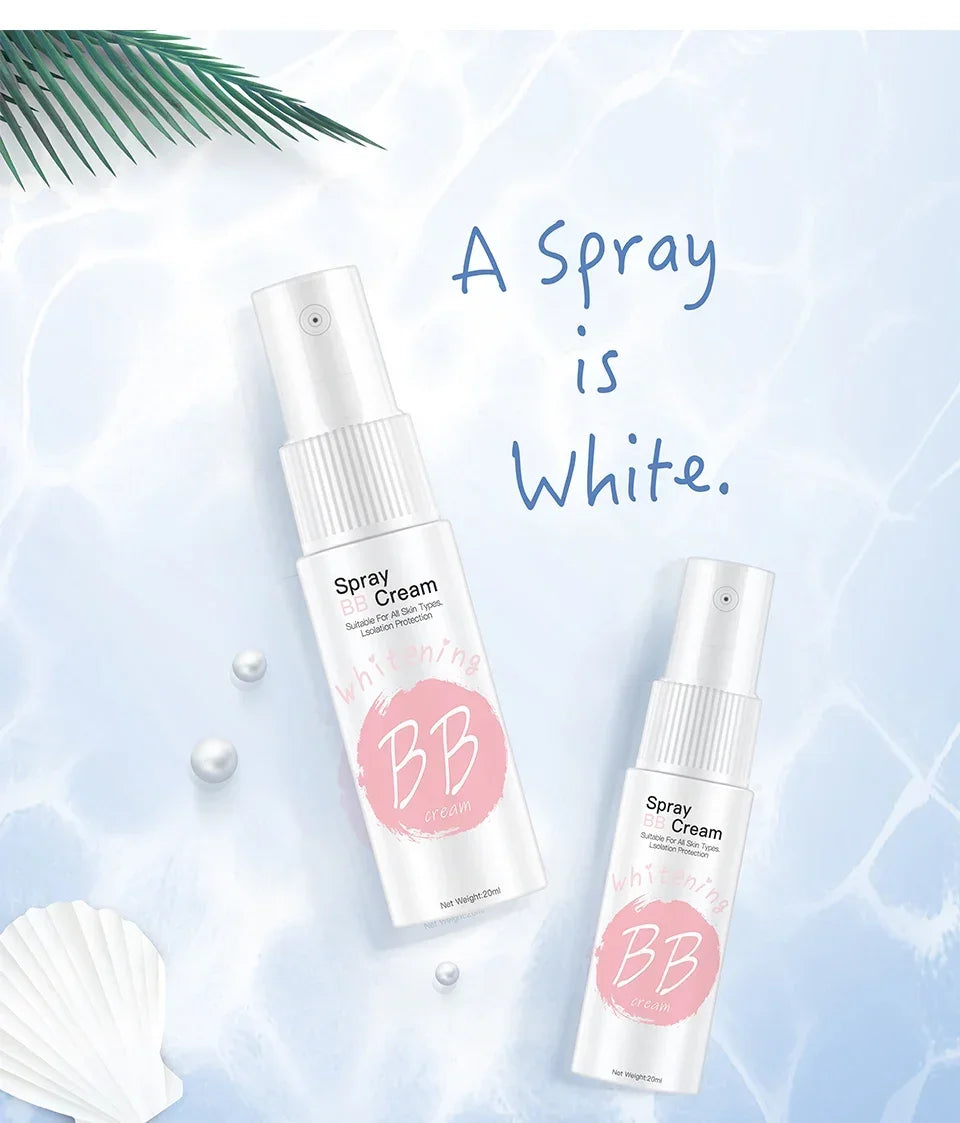 BB Cream Whitening Moisturizing Base Spray Waterproof Concealer Brighten Face Beauty Skin Care Foundation Makeup Korean Cosmetic