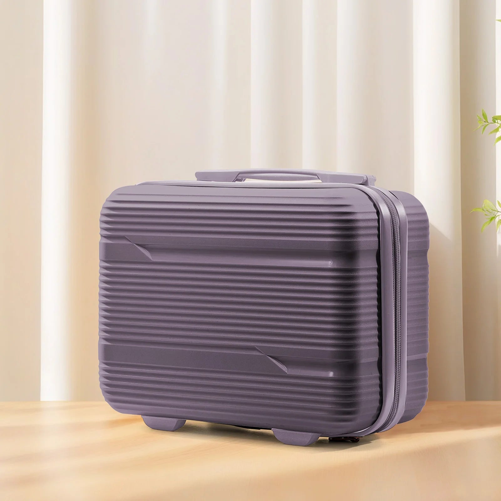 New 13-inch Travel Suitcase Small Carry Make-up Box Luggage Women Girl Mini Storage Handbag Lightweight Travel Case Boarding Bag