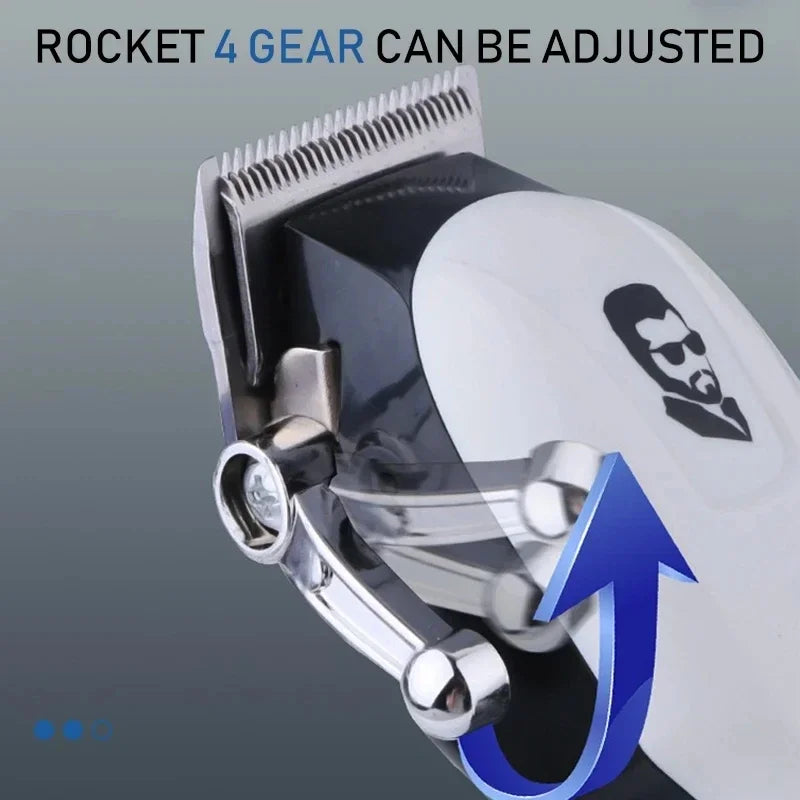Kemei Small Hair Clipper For Men Mini Beard Hair Trimmer Professional Hair Cutting Machine Electric Haircut Rechargeable