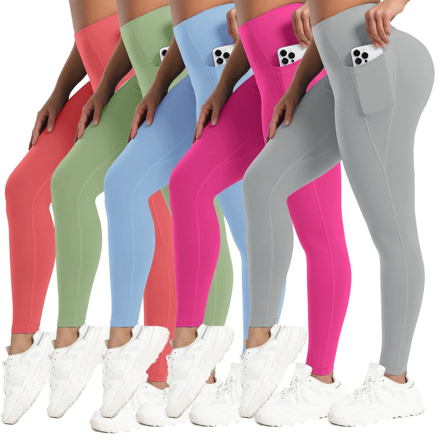 S-2XL Pocket Yoga ,High Waist And Hip Lifting , Sports And Fitness Women's Leggings, Directly Sold By Manufacturers