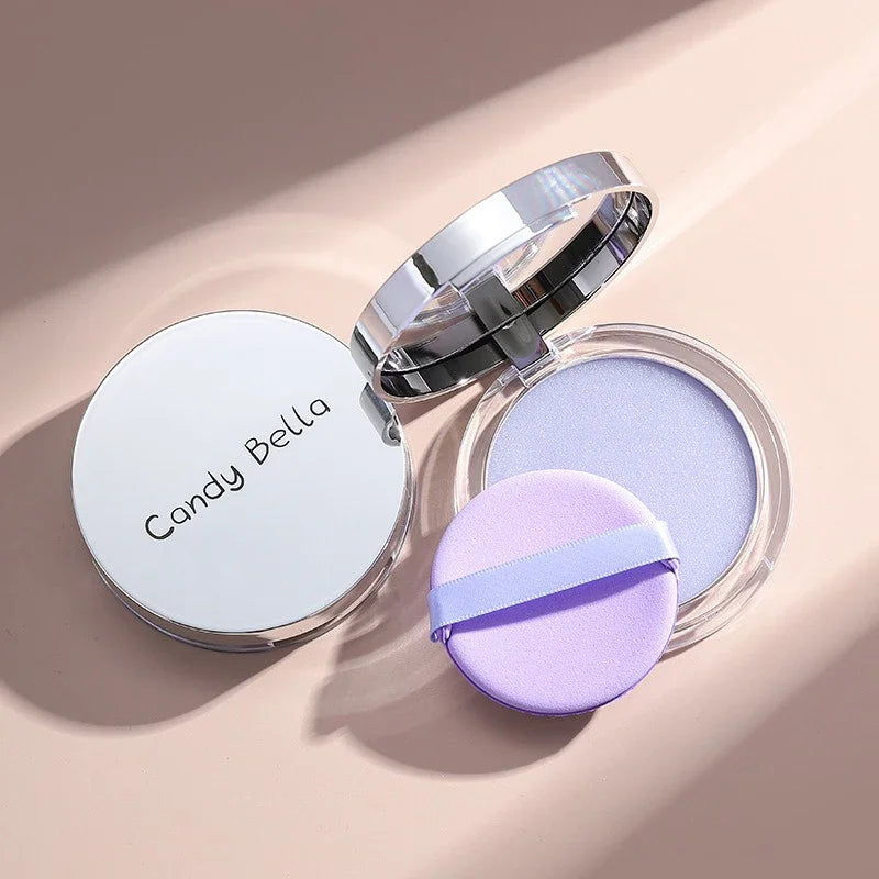 Red Oil-control Setting Powder Skin-friendly Natural Transparent Face Long Lasting Contouring Matte Compact Powder Cosmetics